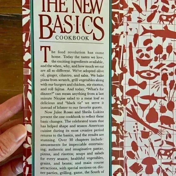 ✨NWOT✨ VINTAGE The New Basics Cookbook  Paperback 1989 - Picture 2 of 10